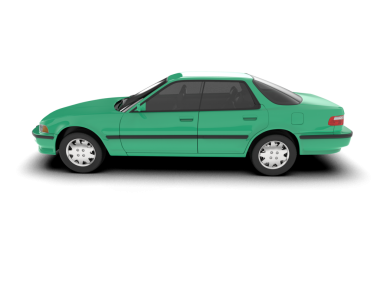 Modern araba. izole edilmiş gerçekçi 3d vektör çizimi