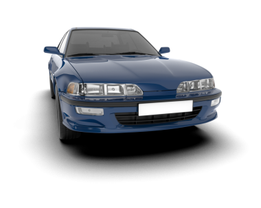 beyaz arkaplandaki araba