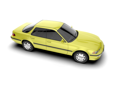 vektör arabası beyaz arkaplanda izole edildi