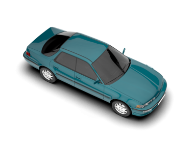 İzole araba vektör çizim.