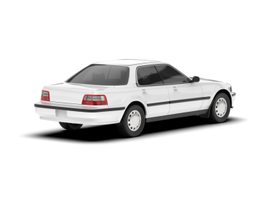 modern araba beyaz arka planda izole edilmiş