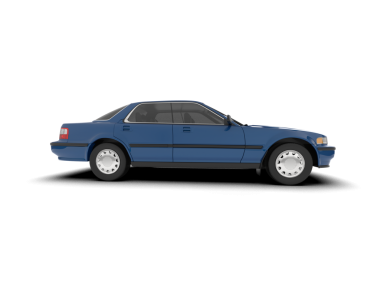 modern araba beyaz arkaplanda izole edildi