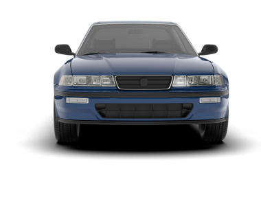 Beyaz arka planda bir araba. Vektör illüstrasyonu.