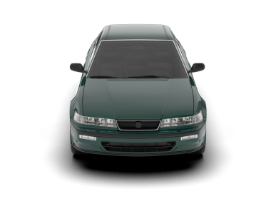 araba beyaz arkaplanda izole edildi