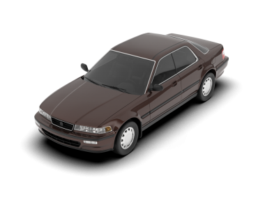 Gerçekçi bir araba. 3d illüstrasyon