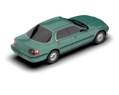 Modern bir arabanın vektör çizimi