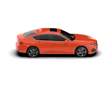 kırmızı araba beyaz arkaplanda izole edildi