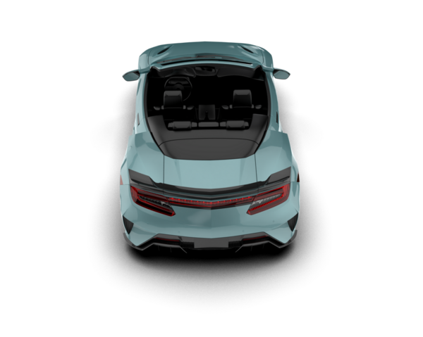 beyaz arkaplanda izole edilmiş araba 3 boyutlu görüntüleme