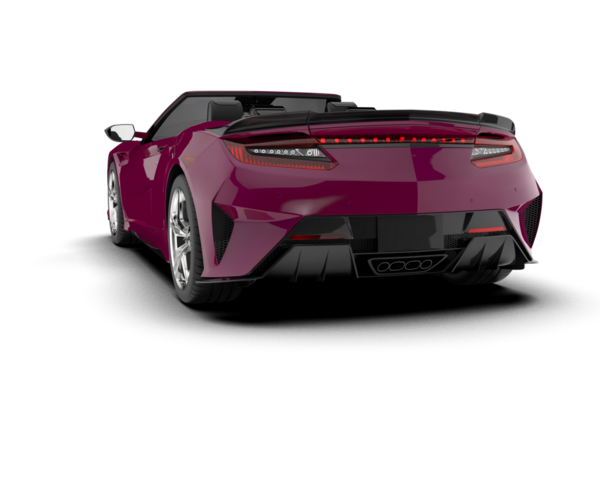 araba kırmızı modern araba yan görünümü - yan görünüm - yan görünüm