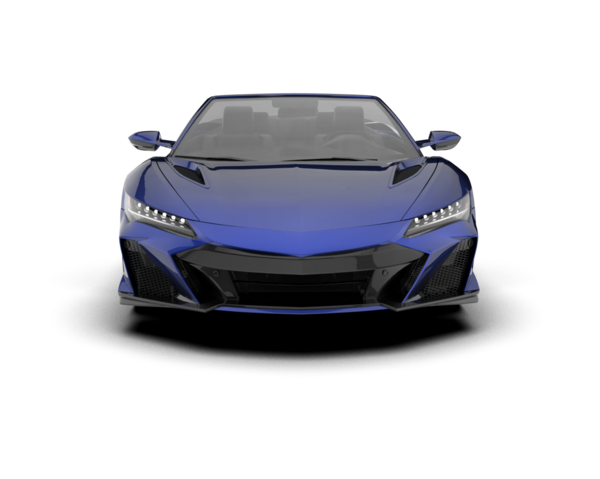 Gerçekçi araba siyah üzerine izole