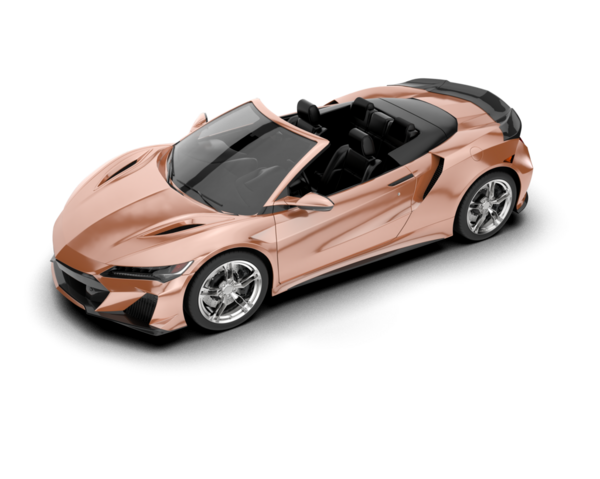 Modern süper araba çizimi. Beyaz arka planda izole edilmiş. yüksek kaliteli resimleme