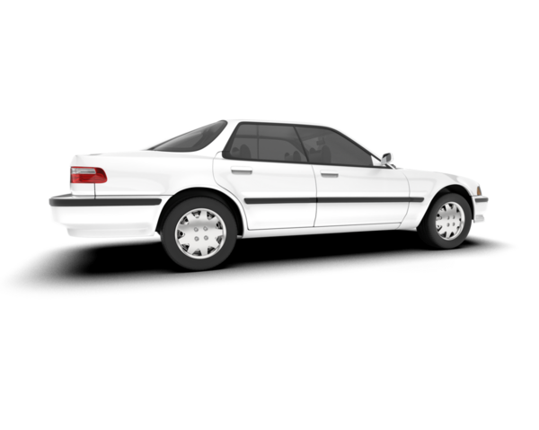 araba izole vektör çizimi, gerçekçi araba