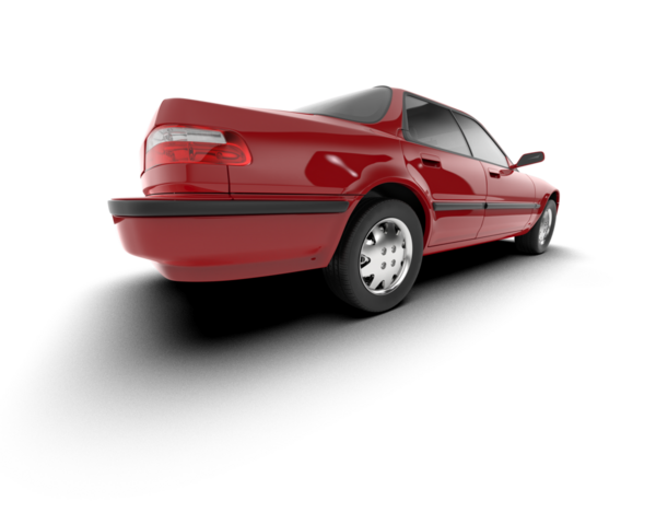 Modern araba. - Araba. 3 Boyutlu Hazırlama.