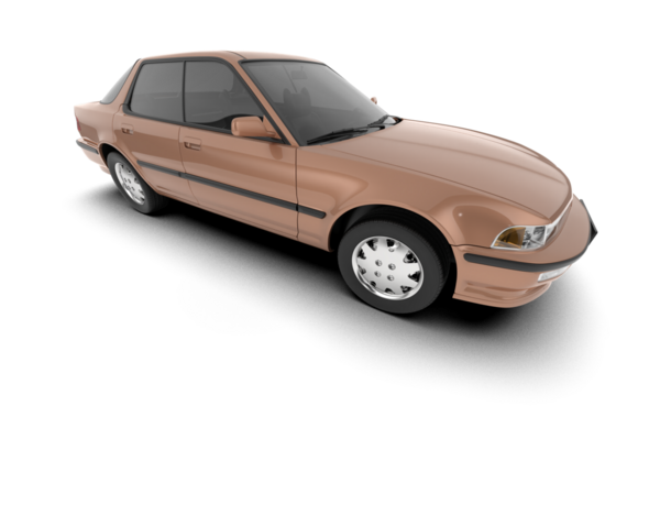 beyaz arka planda modern araba.