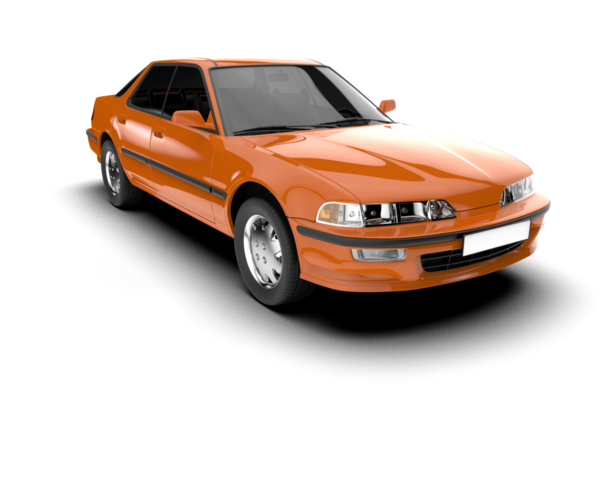 Modern araba arka planda izole edilmiş. vektör çizimi