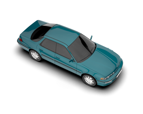 İzole araba vektör çizim.