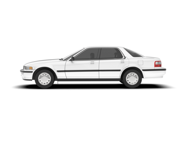 Beyaz arka planda izole edilmiş beyaz modern araba. 3d oluşturma