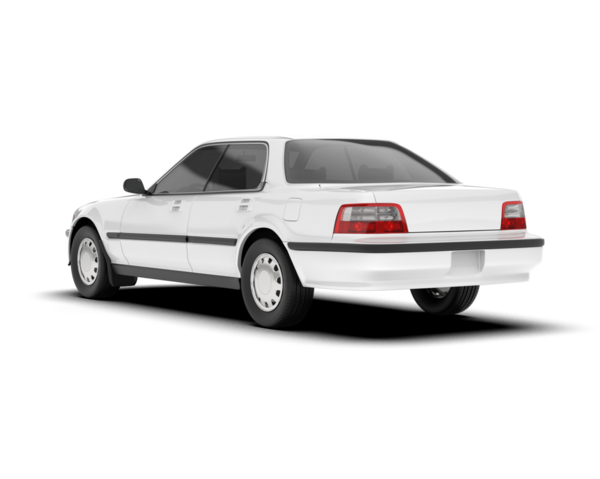 modern araba beyaz arka planda izole edilmiş