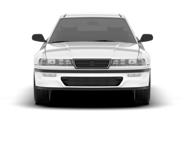 araba beyazda izole edildi