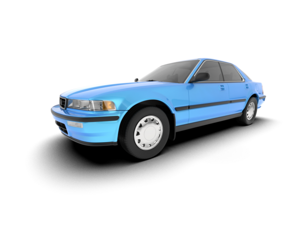 Gerçekçi bir araba. vektör illüstrasyonu