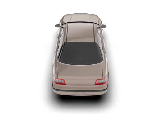 araba beyaz arkaplanda izole edildi