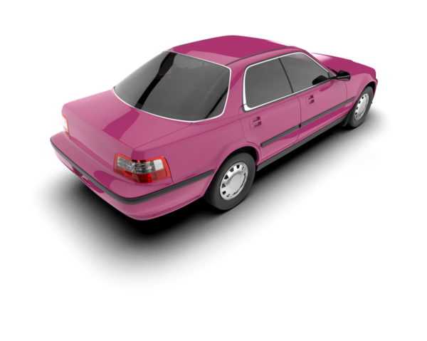 pembe lüks araba vektörü