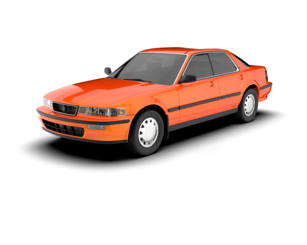 modern araba beyaz arkaplanda izole edildi