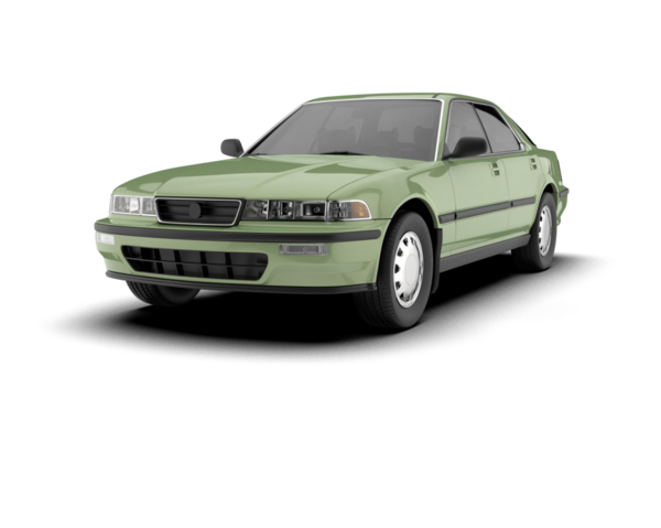 modern araba beyaz arkaplanda izole edildi