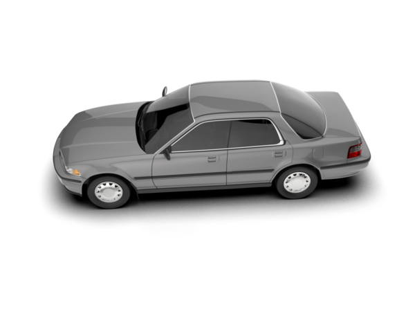 Eski bir arabanın 3 boyutlu görüntüsü