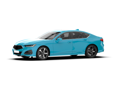 Beyaz arka planda modern bir araba. 3 Boyutlu Hazırlama