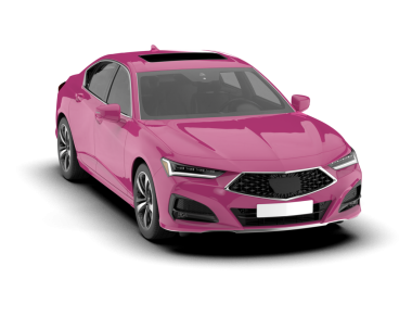 Sedanı olan gerçekçi, modern bir araba. 3d oluşturma