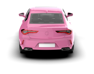 modern araba arka planda 3 boyutlu görüntüleme