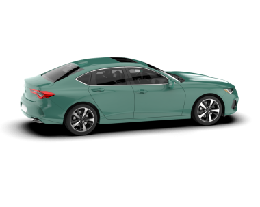 gerçekçi yeşil spor araba.