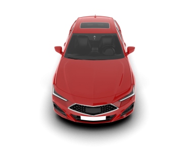 gerçekçi 3 boyutlu kırmızı araba çizimi