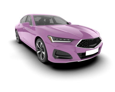 modern mor araba beyaz arka planda izole edilmiş 3 boyutlu görüntüleme