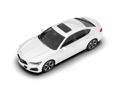 Araç sedan vektörü. 3d illüstrasyon