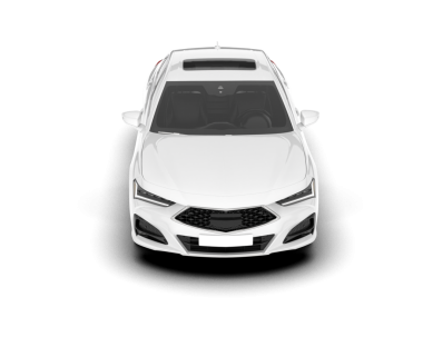 - Araba. Ön manzara. beyaz arkaplanda izole edilmiş.