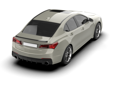 modern araba arka planda 3 boyutlu görüntüleme ile izole edildi - 3 boyutlu