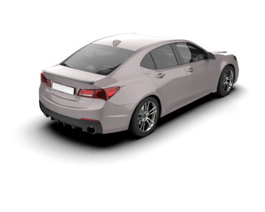 modern lüks araba beyaz arka planda izole edilmiş