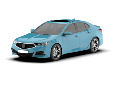 Modern araba izole edilmiş. Beyaz arkaplanda ön görünüm