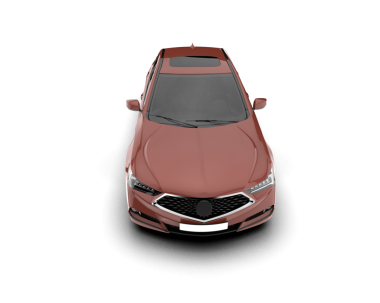 beyaz arka planda modern araba 3 boyutlu görüntüleme