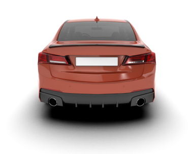 Gerçekçi bir araba. vektör illüstrasyonu