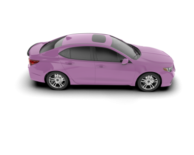 Modern araba. beyaz arkaplanda izole