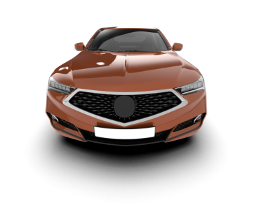 Arka planda izole edilmiş gerçekçi bir SUV aracı. 3D görüntüleme - illüstrasyon