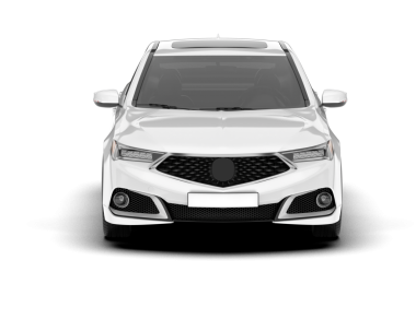 Beyaz arka planı olan beyaz araba.