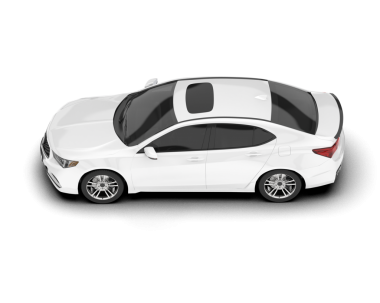 araba beyaz arkaplanda izole edildi.