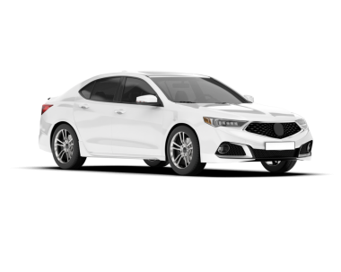 beyaz arka planı olan modern bir araba