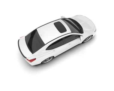 Yüksek hızda modern bir araba. vektör illüstrasyonu.