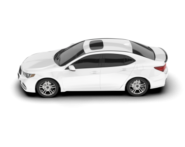 araba beyaz arkaplanda izole edildi