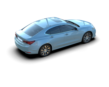 Beyaz arka planda bir araba. yüksek kalite 3 boyutlu çizim. yüksek kaliteli fotoğraf.